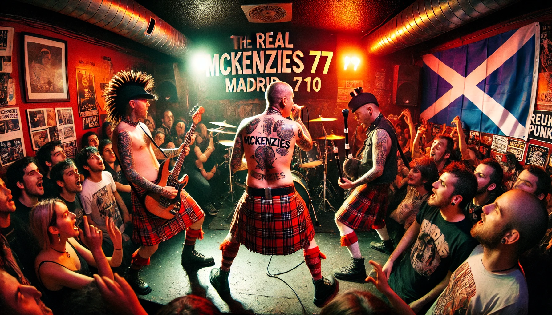 Mystery Real McKenzies Gruta 77 Madrid 2010